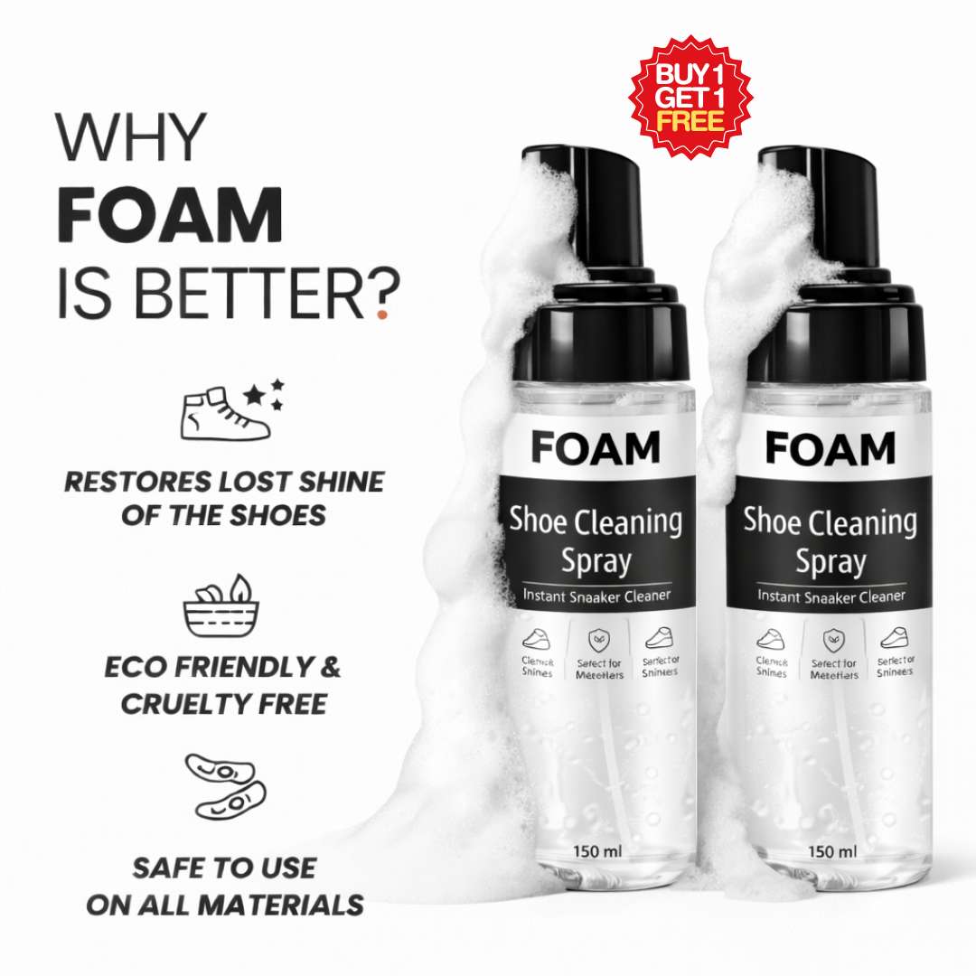 Water-Free Foam Shoe Cleaner | BUY 1 GET 1 FREE!