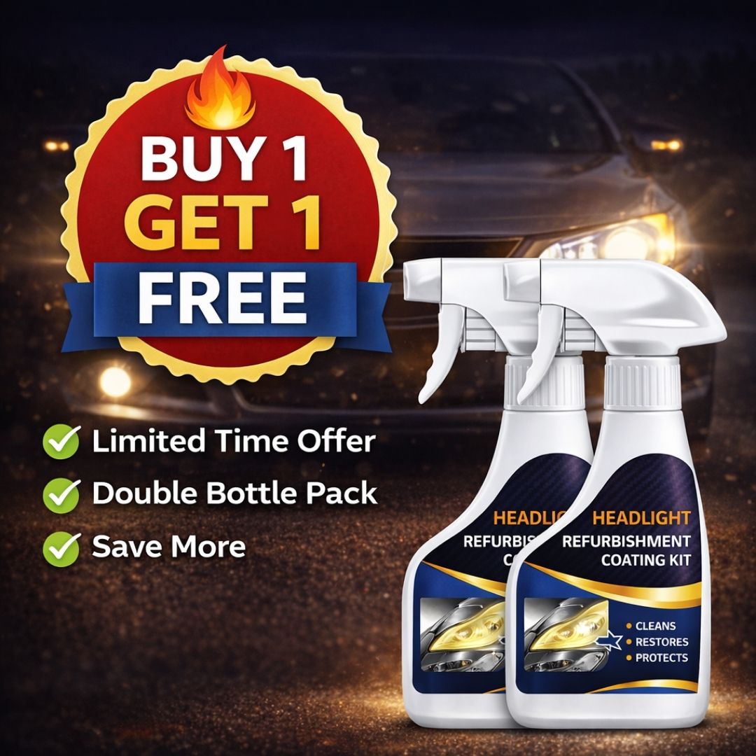 Headlight Refurbishment Coating Kit - Buy1 Get 1 Free