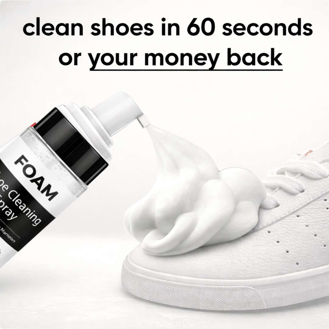 Water-Free Foam Shoe Cleaner | BUY 1 GET 1 FREE!