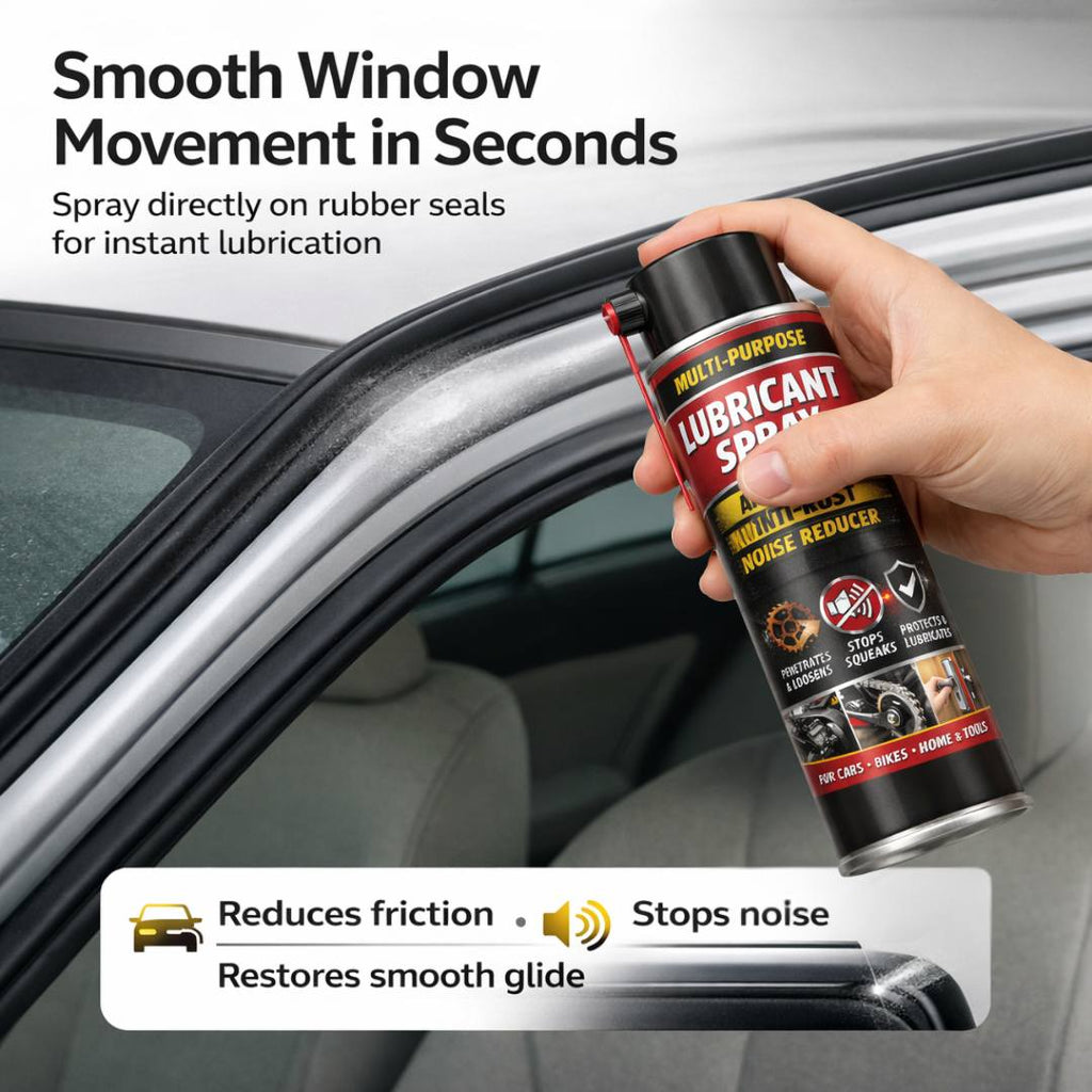 Multipurpose Car Window Seal Lubricant Spray