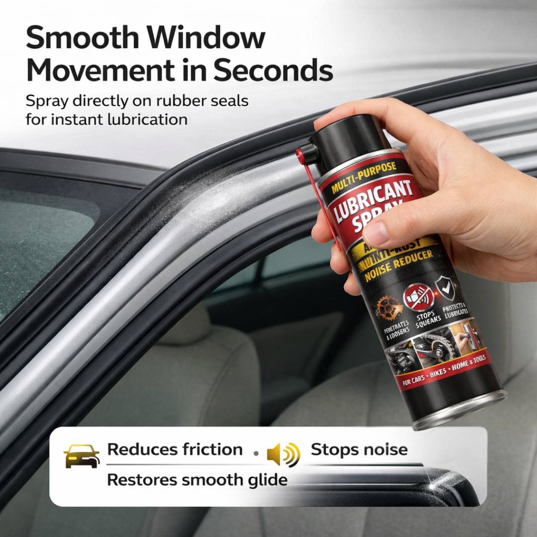 Multipurpose Car Window Seal Lubricant Spray