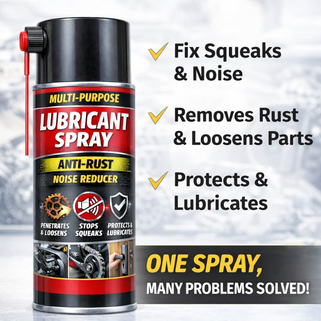 Multipurpose Car Window Seal Lubricant Spray