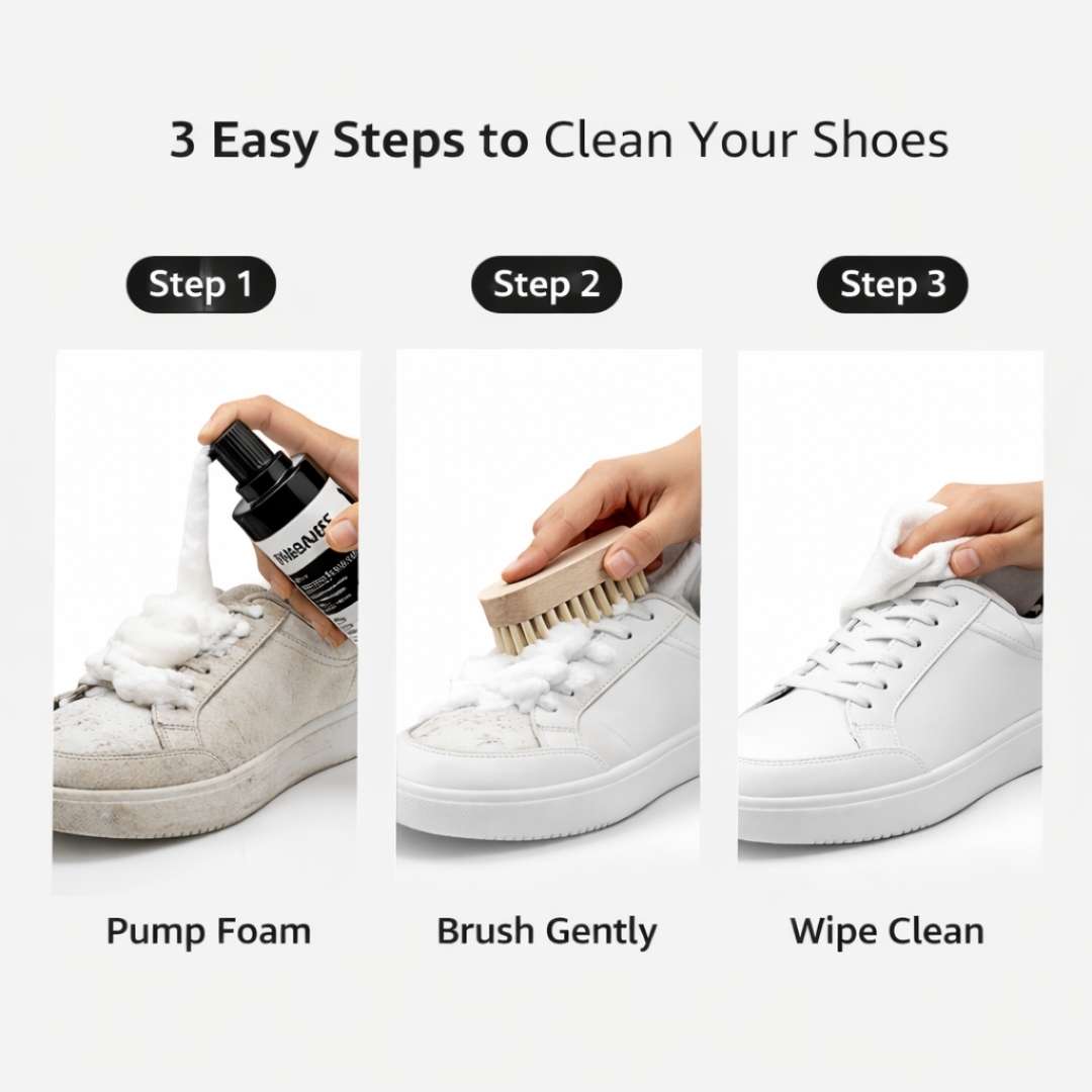 Water-Free Foam Shoe Cleaner | BUY 1 GET 1 FREE!