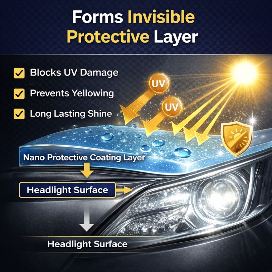 Headlight Refurbishment Coating Kit - Buy1 Get 1 Free
