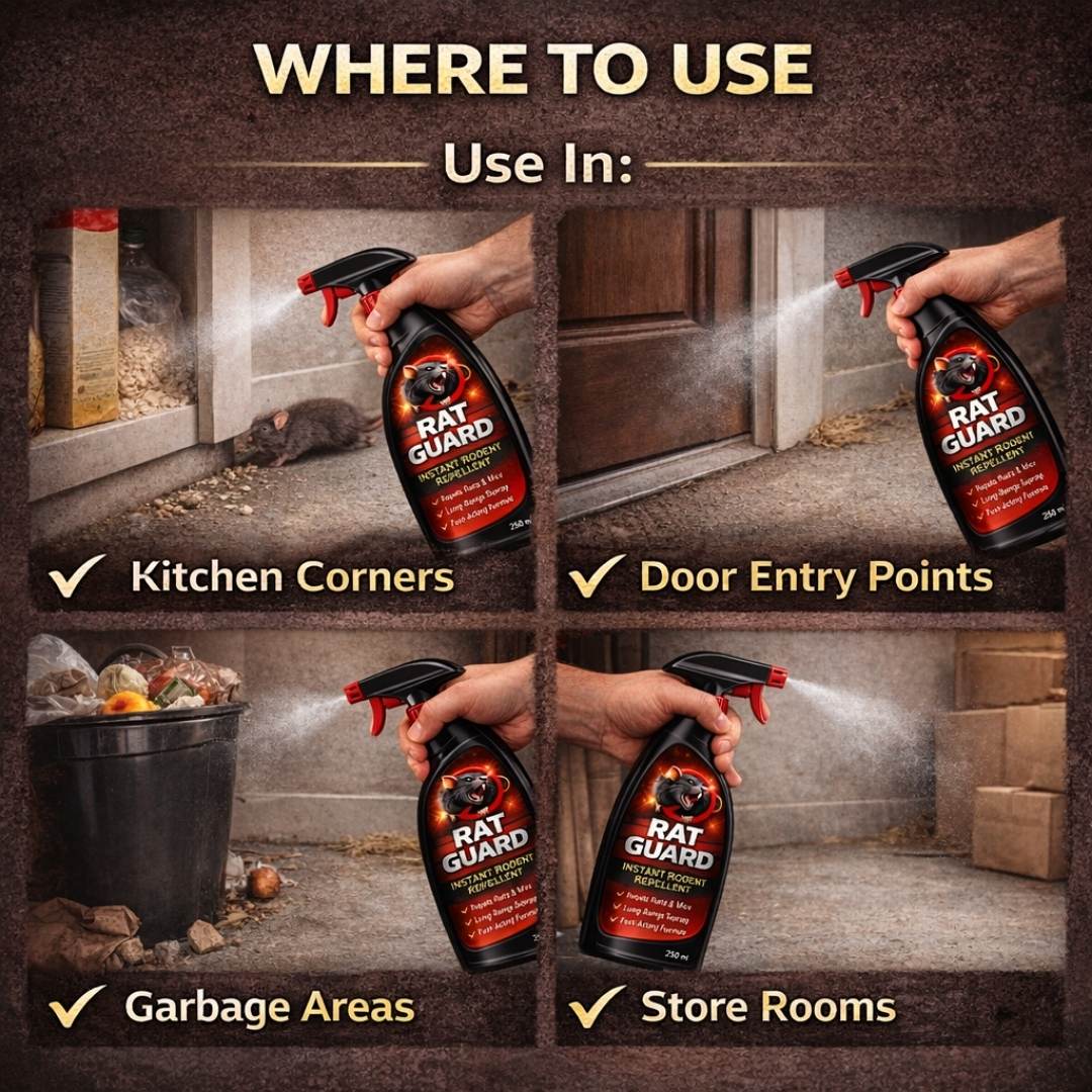 Rat Repellent Spray - Buy 1 Get 1 Free