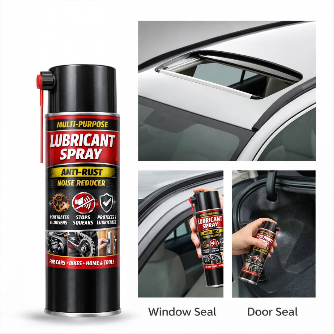 Multipurpose Car Window Seal Lubricant Spray