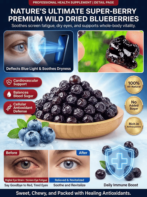 Changbai Mountain Dried Blueberry Seeds